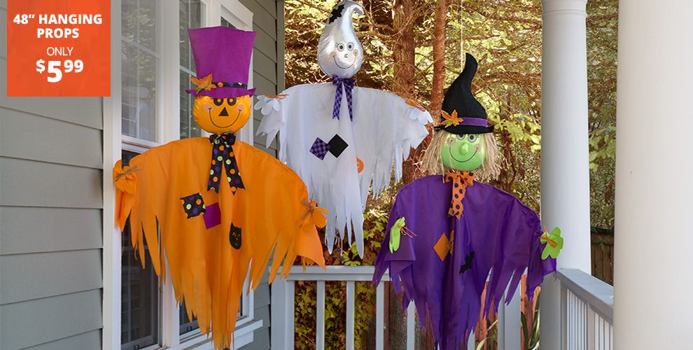 Friendly Outdoor Halloween Decorations Party City
