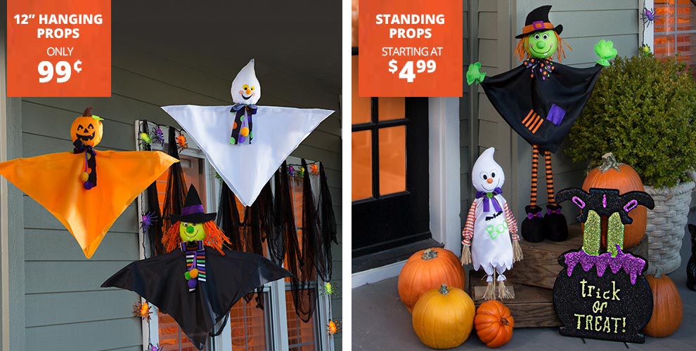 Friendly Outdoor Halloween Decorations Party City