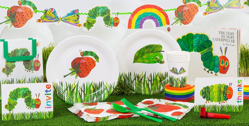 Very Hungry Caterpillar Birthday Party Supplies