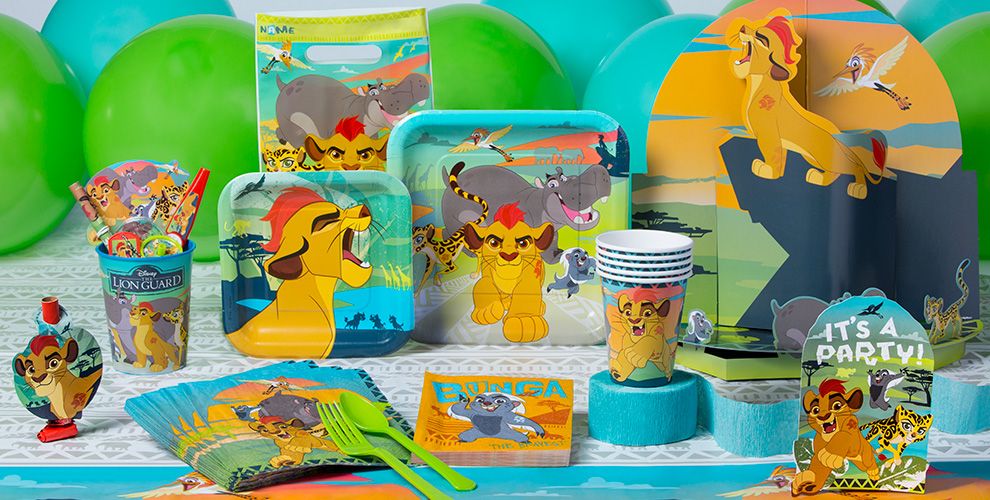 Lion Guard Party Supplies - Lion Guard Birthday Party - Party City