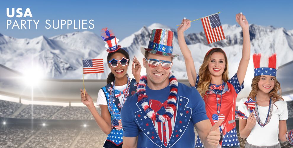 USA Party Supplies AmericaThemed Party Supplies Party City