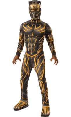 Boys Erik Killmonger Muscle Costume - Black Panther - Size - M