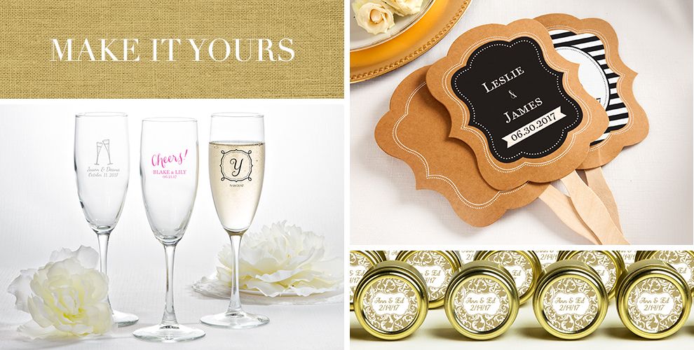 Personalized Wedding Favors Party City