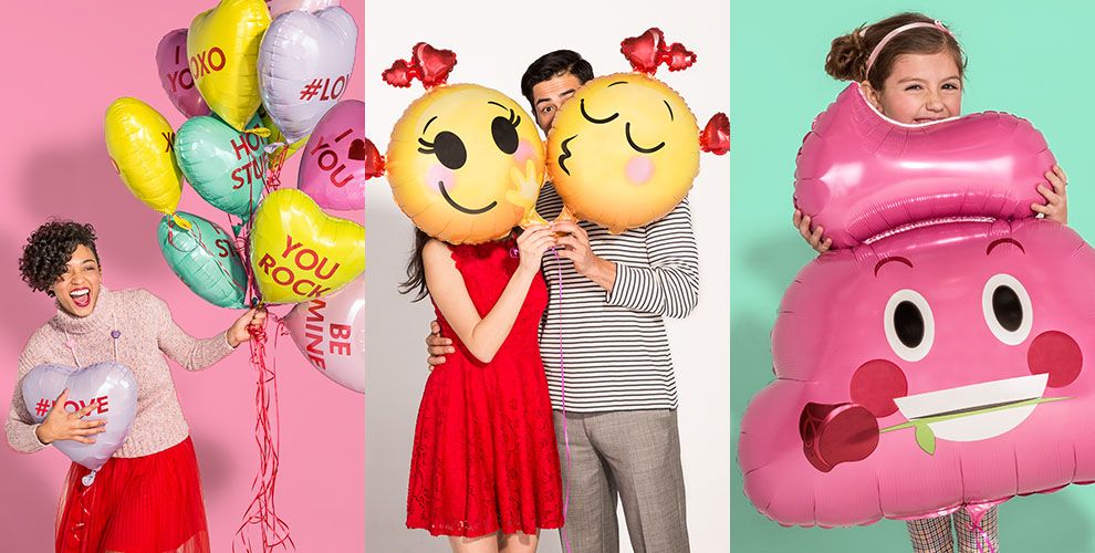 Valentine's Day Balloons - Heart Balloon Bouquets - Party City