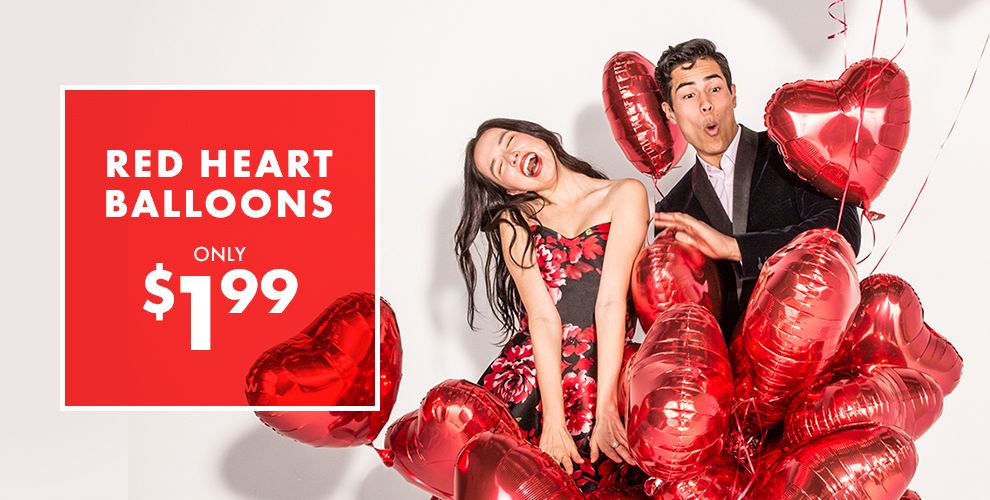 Valentine's Day Balloons - Heart Balloon Bouquets - Party City