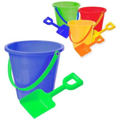 clear sand buckets