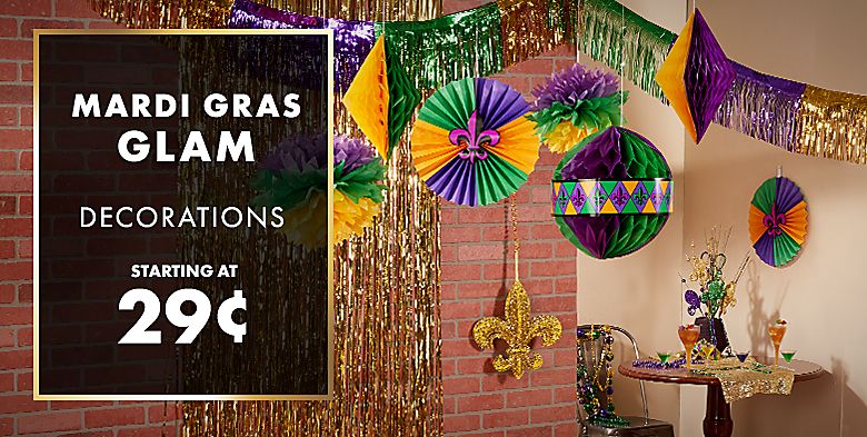 Mardi Gras Decorations Party City Mardi Gras Decorations Party City