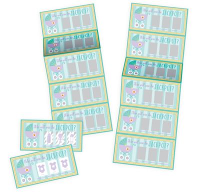 diaper raffle tickets party city
