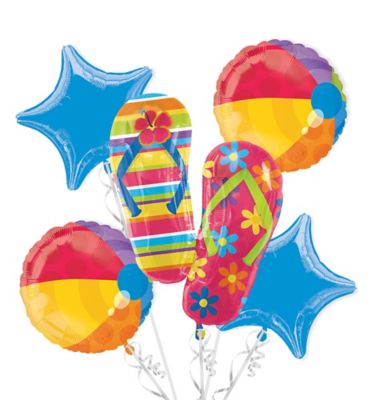 Giant Surfboard Balloon 18in X 39in Party City