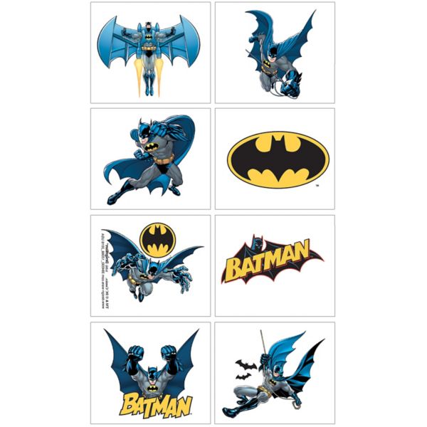Batman Tattoos 1 Sheet