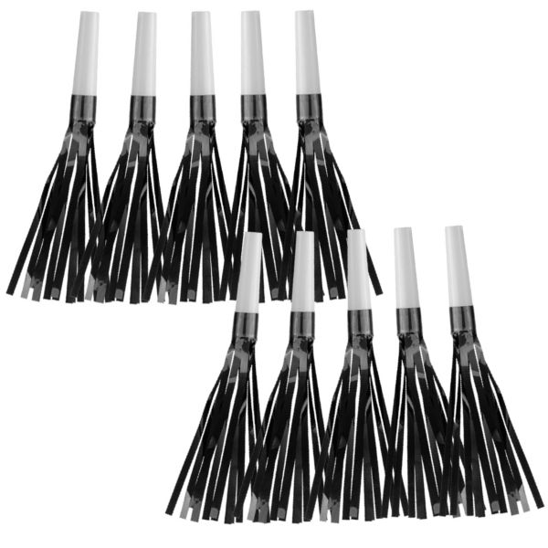 Black & White Fringe Squawkers 30ct