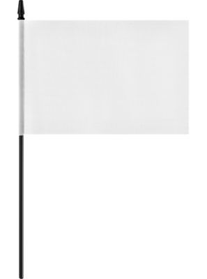 White Flag 6in X 9in Party City
