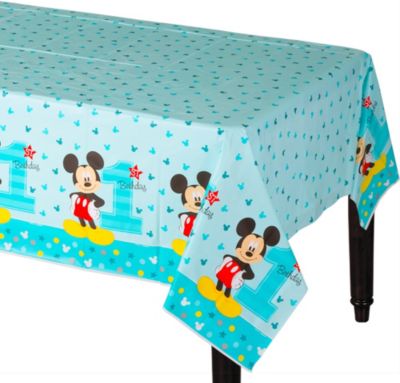 1st Birthday Mickey Mouse High Chair Decorating Kit 2pc Party City