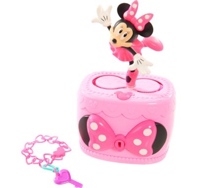 minnie mouse wooden toy box