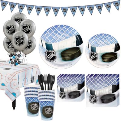 Super NHL Hockey Party Kit for 16 Guests