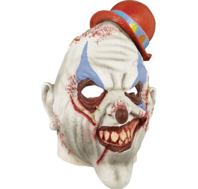 FATTY MCCLOWNFACE SCARY EVIL CLOWN ADULT MASK HALLOWEEN COSTUME ACCESSORY
