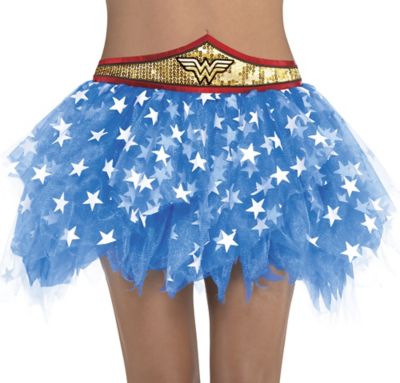 wonder woman costume with tutu
