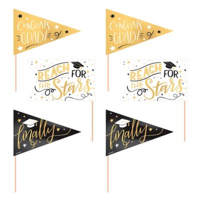 Graduation Banner Flags 2ct Party City