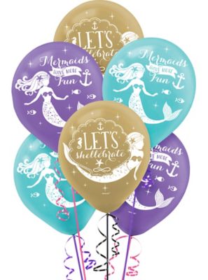 mermaid baby shower invitations party city