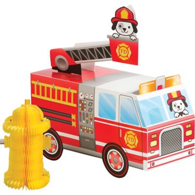 Fire Truck Balloon 18in Party City