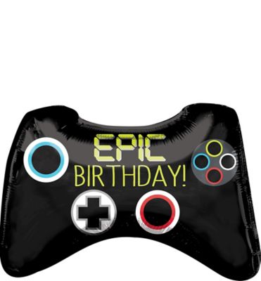 Giant Video Game Controller Balloon 32in X 22in Party City