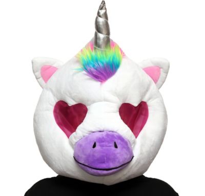 plush unicorn head