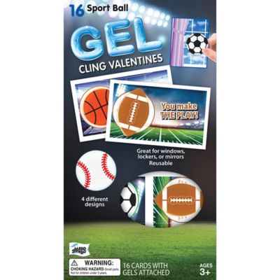 Sports Valentine Exchange Cards With Favors 16ct Party City