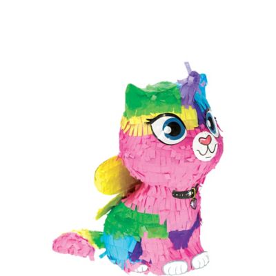 rainbow butterfly unicorn kitten plush