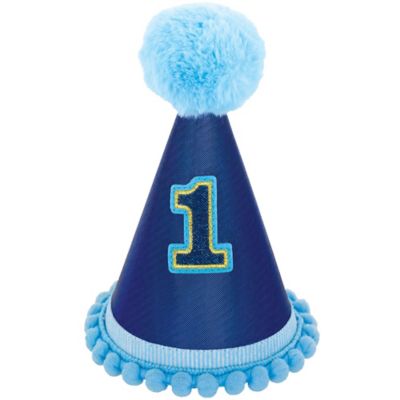 Blue Glitter Dazzle 18th Birthday Candle