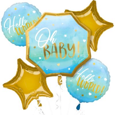 new baby balloon bouquet