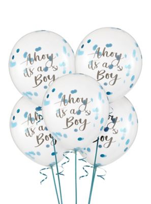 baby shower confetti boy