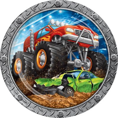 Traffic Jam Tableware Truck Theme Birthday Party Party City