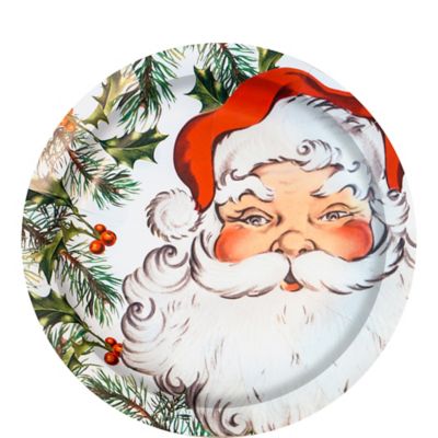 bulk christmas paper plates