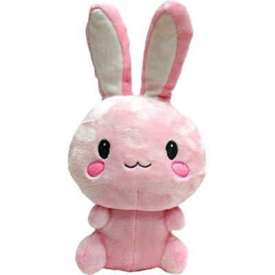 pink rabbit soft toy