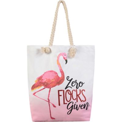 flamingo tote bag