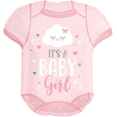 card factory baby girl balloons