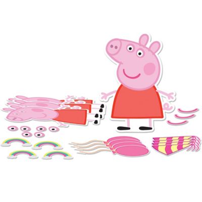 Peppa Pig Confetti Party Craft Kit For 4 Party City