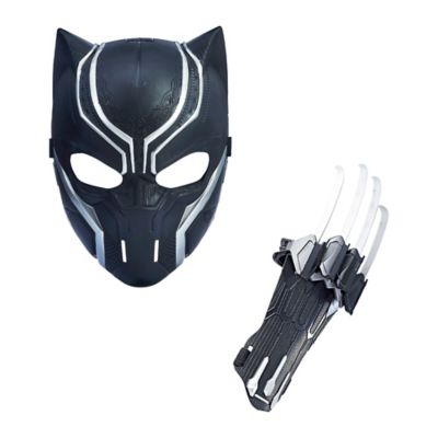 Fan Favorite Kids Child Instant Black Panther Transformation In A Box Halloween Costume Multi Colored Fandom Shop - black panther s mask roblox