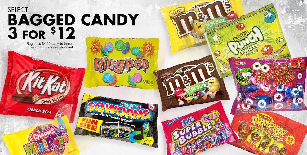 Halloween Candy - Halloween Candy Bags - Party City