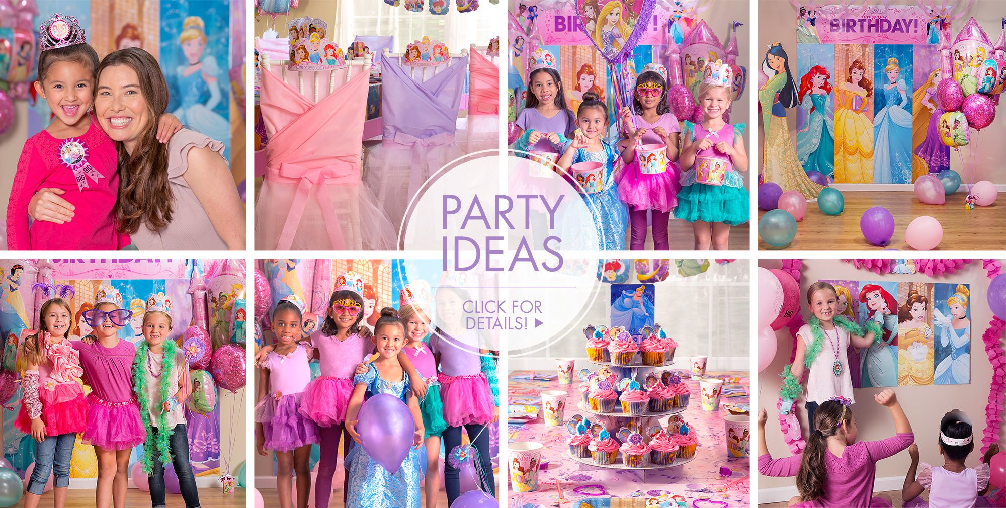 Disney Princess  Party  Supplies  Princess  Party  Ideas  