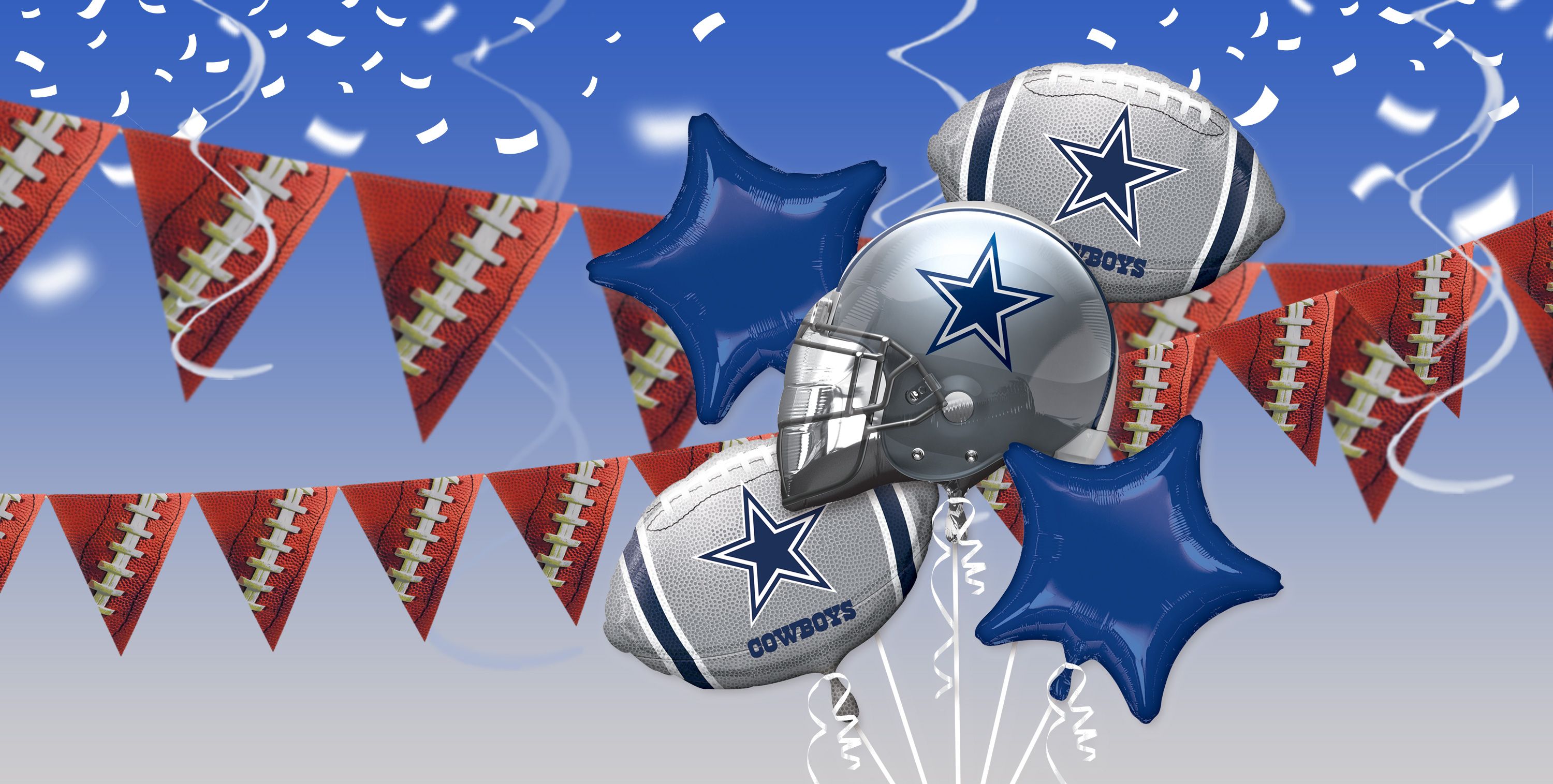 NFL Dallas Cowboys Party Supplies, Decorations & Party Favors - Party City