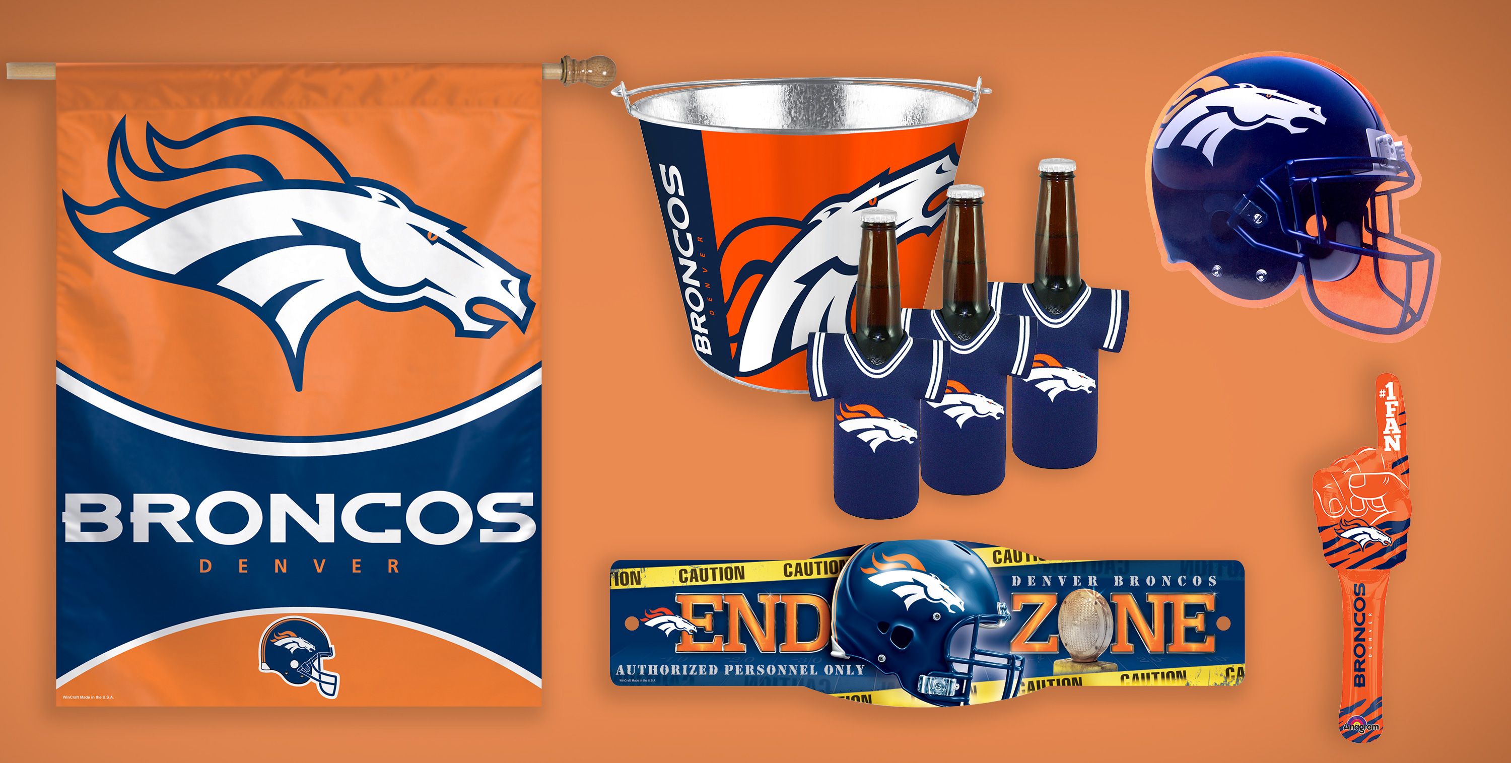 NFL Denver Broncos Party Supplies, Decorations & Party Favors | Party City