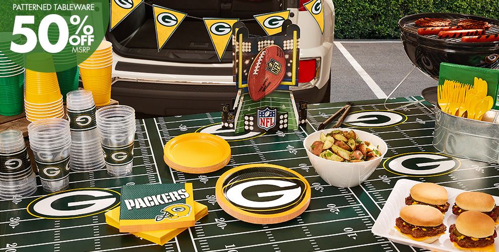 NFL Green Bay Packers Party Supplies, Decorations & Party Favors