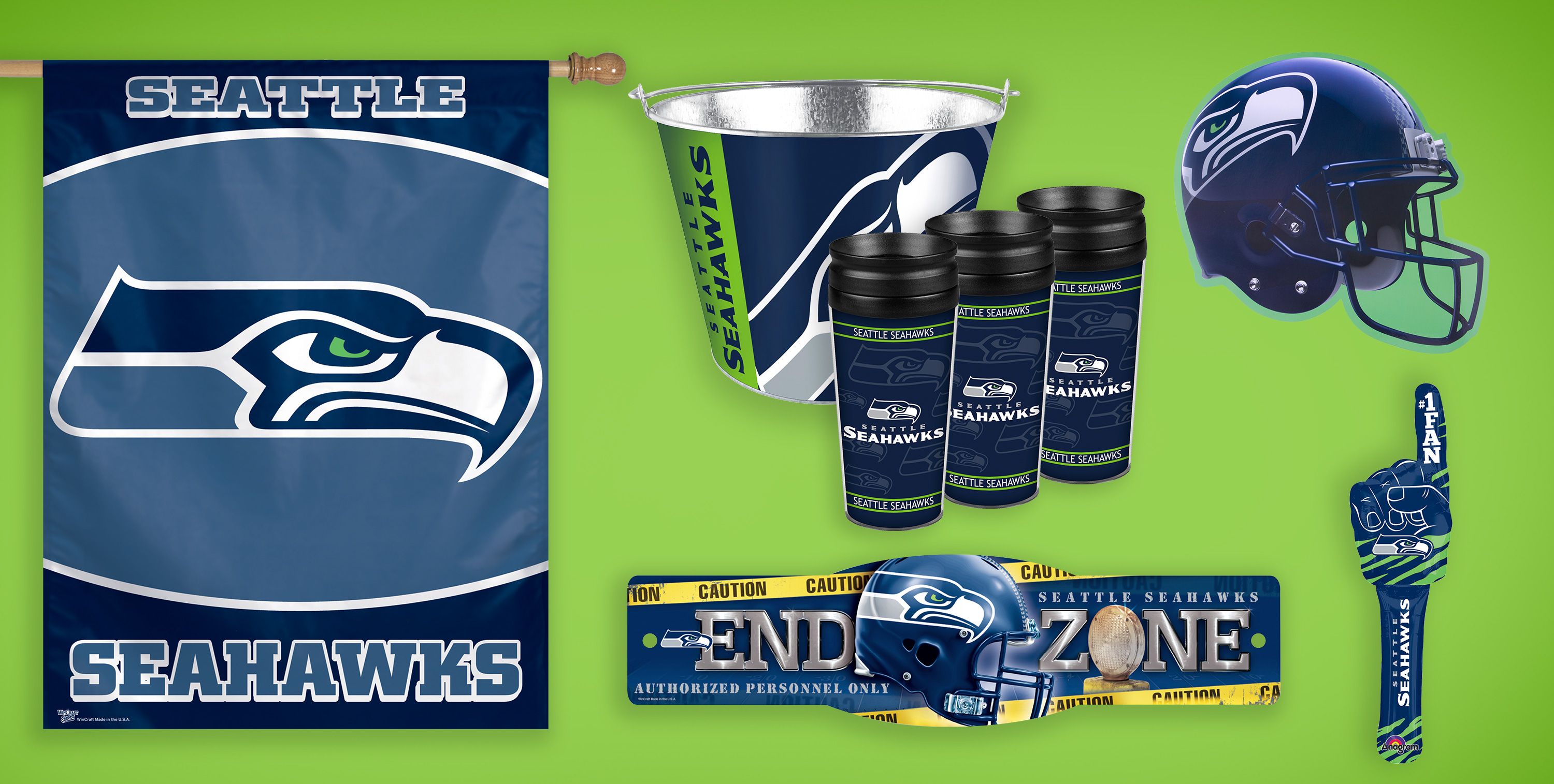 NFL Seattle Seahawks Party Supplies, Decorations & Party Favors - Party ...