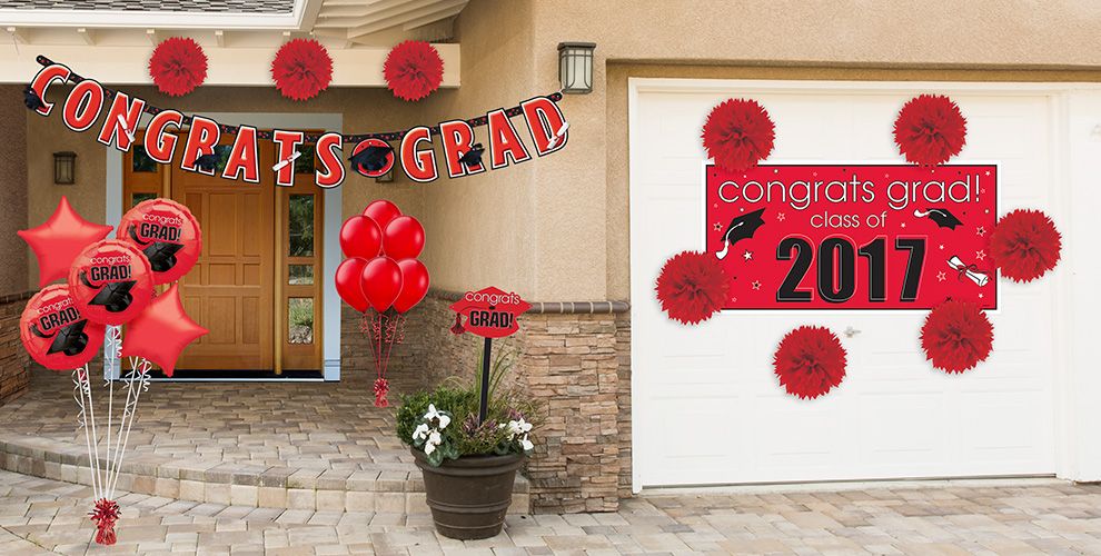 School Color Graduation Decorations - Party City