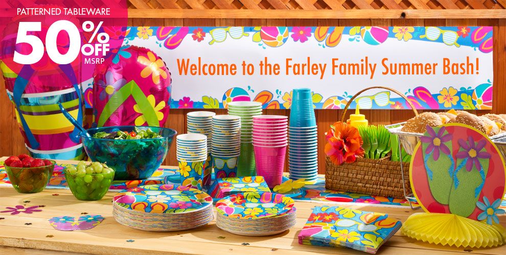 Summer Splash Party Supplies | Party City