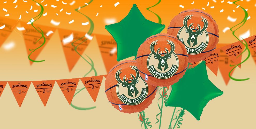 NBA Milwaukee Bucks Party Supplies Party City