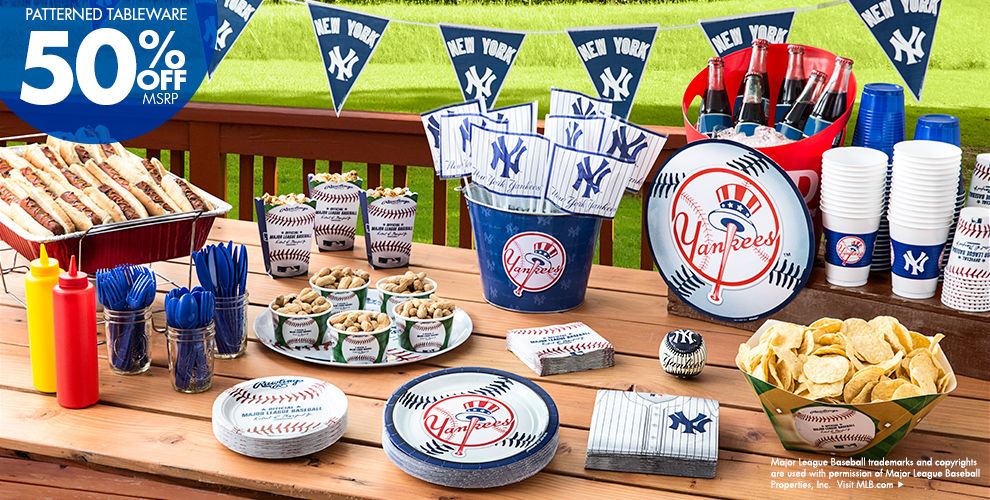 MLB New York  Yankees Party  Supplies  Party  City