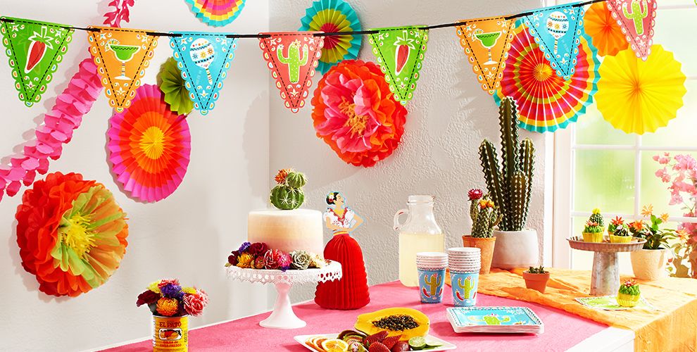 Fiesta Cinco  de  Mayo  Decorations  DECORATIONS  Party  City