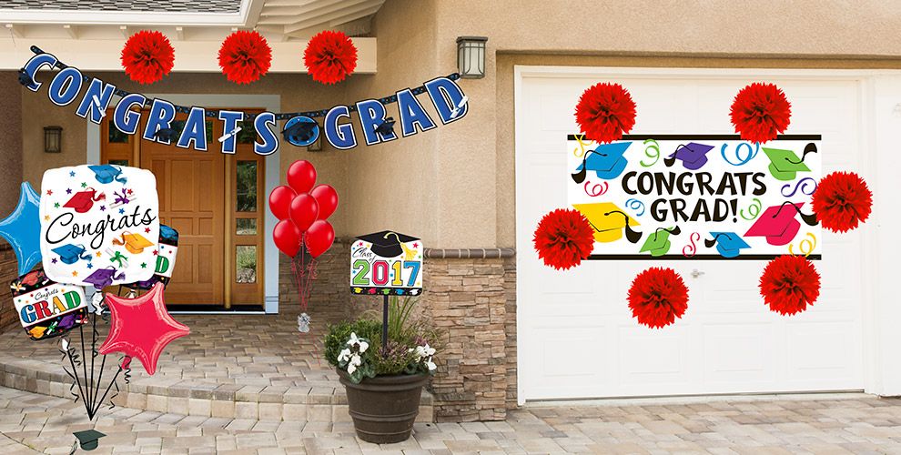 Colorful Brights Graduation Party Supplies - Party City